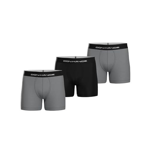PREMIUM MODAL 2 ANTRASİT GRİ 1 SİYAH ERKEK BOXER SHORTS 3LÜ MIX