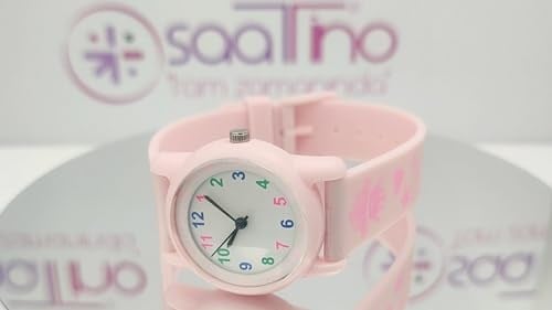 Prenses Pembe Kız Çocuk Kol Saati Bileklik Modelli ST-304294