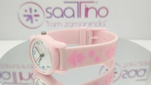 Prenses Pembe Kız Çocuk Kol Saati Bileklik Modelli ST-304294