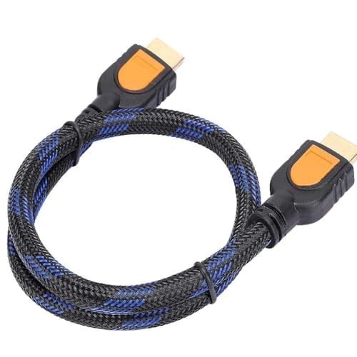 PrimeX Plus PX-05H 0.5 Metre Hdmi to Hdmi v2.0 Kablo, Kısa HDMI Erkek Erkek Görüntü ve Ses Aktarım Kablosu, 4K 2160p Ultra HD 3D Full HD TV Monitör Projeksiyon PC Laptop Oyun Konsolu Bağlantı Kablosu