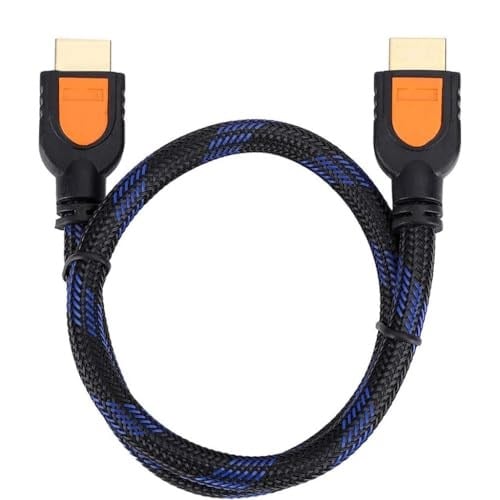 PrimeX Plus PX-05H 0.5 Metre Hdmi to Hdmi v2.0 Kablo, Kısa HDMI Erkek Erkek Görüntü ve Ses Aktarım Kablosu, 4K 2160p Ultra HD 3D Full HD TV Monitör Projeksiyon PC Laptop Oyun Konsolu Bağlantı Kablosu