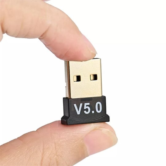 PrimeX Plus PX-AC-BTU50 Bluetooth 5.0 USB Adaptör, Mini Dongle Bluetooth Alıcı, PC Laptop Notebook İçin Kablosuz Bluetooth Çevirici, Windows 10/11 Tak Çalıştır USB Bluetooth Dongle