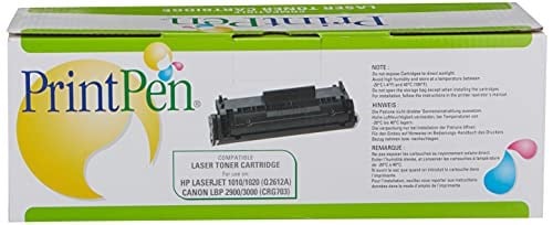 Printpen Q2612A (12A) & Can. Crg-703 Muadil Toner