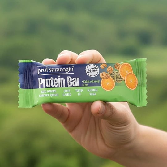 Prof Saracoglu Protein Bar - Kabak Çekirdekli 35g