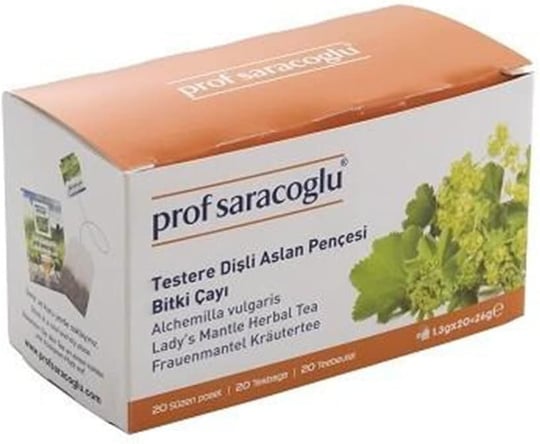 Prof Saracoglu Testere Dişli Aslan Pençesi 20li Bitki Çayı