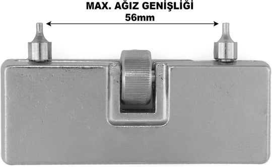 Profesyonel Çelik Saat Arka Kapak Açma Saatçi Tamir Anahtarı CHR859
