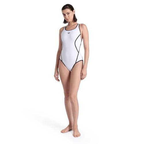 Profile Swimsuitalyv Back Kadın Beyaz Yüzücü Mayosu 006643150