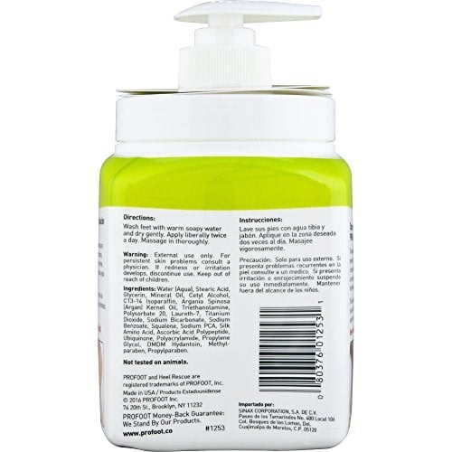 Profoot Argan Yağlı Kokusuz Nemlendirici Ayak Kremi 454GR