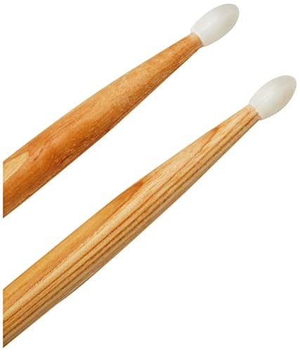 Promark LA Specials davul çubukları,davul çubukları,7A Hickory davul çubukları, oval naylon başlık, üç çift - Seçenekler: 5a, 5b, 7a, Naylon uç, Klasik