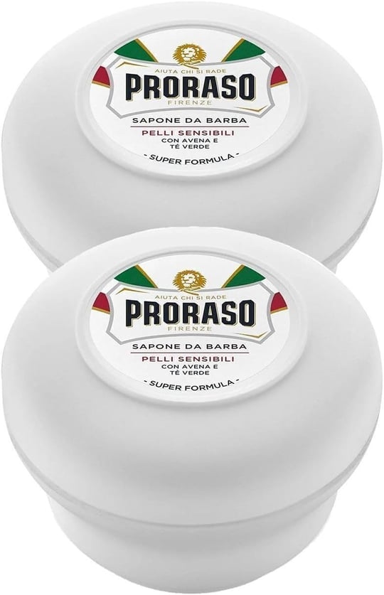 Proraso Beyaz Seri Yeşil Çay Yulaf Özlü Tıraş Sabunu 150 ml 2 Adet