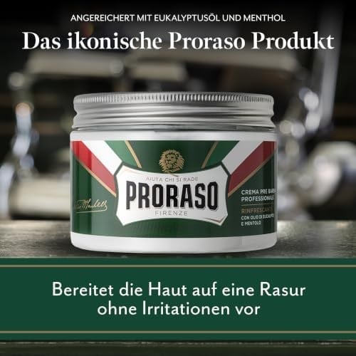 Proraso Okaliptüs Yağı ve Mentollü Pre Shave 300 ml Tıraş Kremi