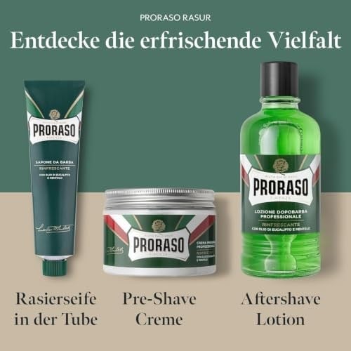 Proraso Okaliptüs Yağı ve Mentollü Pre Shave 300 ml Tıraş Kremi