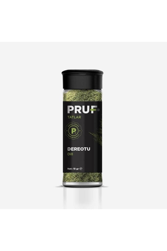 Pruf Dereotu 15 gr. Cam Şişe