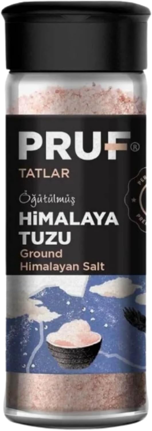 Pruf Himalaya Tuzu Öğütülmüş 110 Gr Cam Şişe