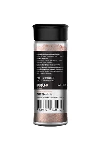 Pruf Himalaya Tuzu Öğütülmüş 110 Gr Cam Şişe