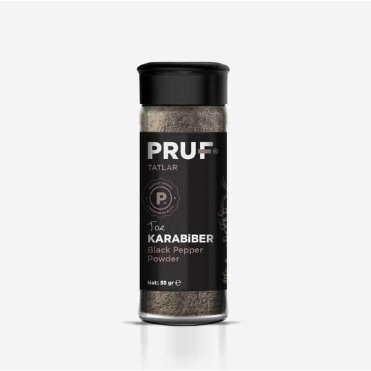 Pruf Karabiber Toz 55 Gr. Cam Şişe