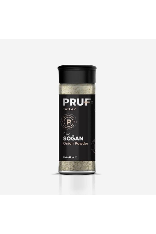 Pruf Soğan Tozu 42 Gr. Cam Şişe