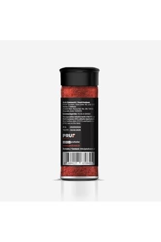 Pruf Tatlı Toz Kırmızı Biber 40 Gr. Cam Şişe