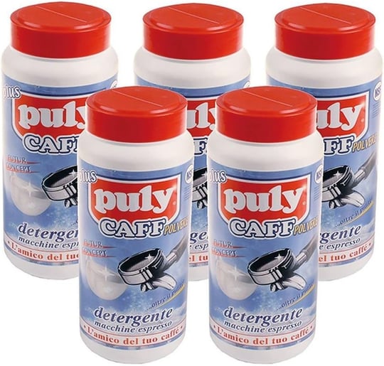 Puly CAFF 10.49 /kg kahve makinesi temizleyici, kahve yağ temizleyici artı, 5 adet, 900 g, toz halinde