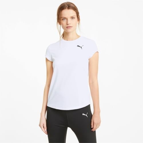 Puma Active Womens Tee Kadın T-shirt, Puma Black, M