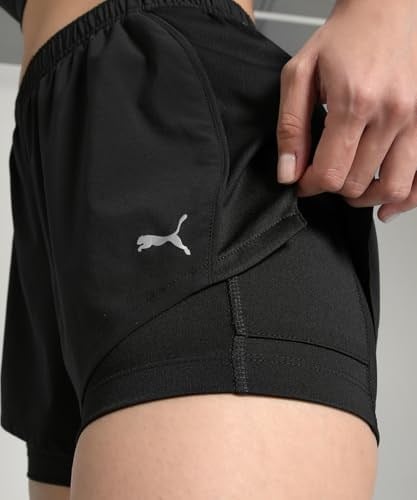 PUMA Bayan Dokuma Şort W Run Velocity 2si 1 arada 3