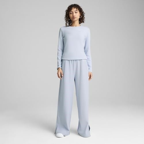 PUMA Damen Gestrickte Hosen Her Comfort High-Waist Straight Pants