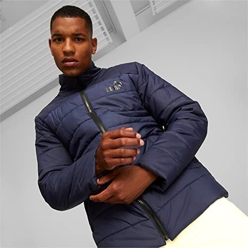 PUMA Erkek Ceketleri Essentials+ Dolgulu Ceket Erkek XXL Peacoat Blue