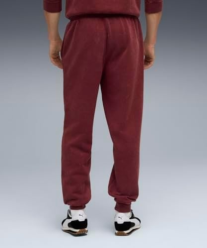 PUMA Ess Elevated Relaxed Wash Sweatpants Fl Örgü pantolon Erkek