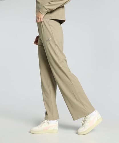 PUMA ESS ELEVATED Straight Pants Kumaş Pantolon Kadın