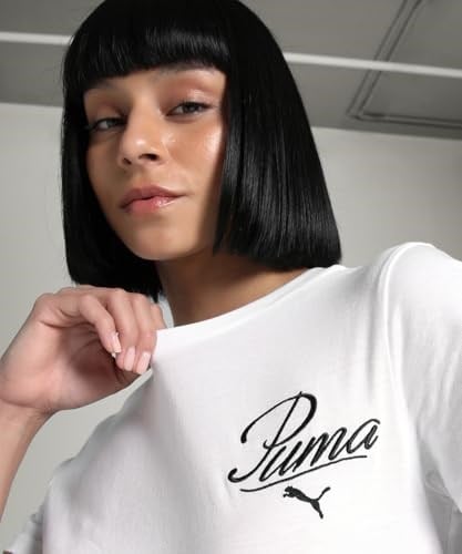 PUMA Ess Script Tee Tees Üniseks Yetişkin