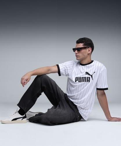 PUMA ESS Striped Jersey Forma Unisex Yetişkin