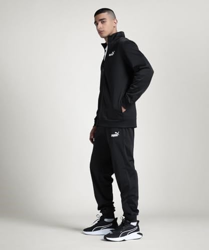 PUMA ESSENTIALS Poly Erkek Eşofman Takımı, PUMA Black, XS_XS_FR