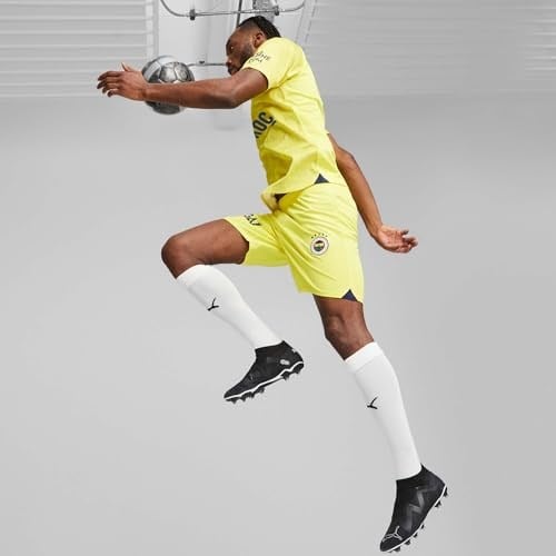 PUMA Fenerbahçe S.K. 23/24 Erkek Şort (Blazing Yellow-Medieval Blue/XS)