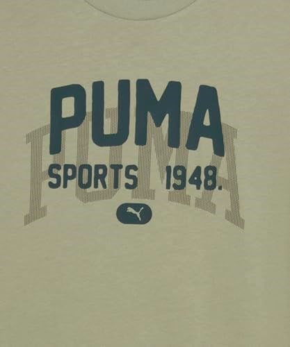 PUMA Graphic Varsity Tee Tees Üniseks Yetişkin