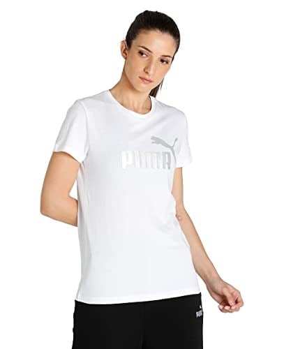 Puma Kadın ESS+ Metallic Logo Tee T-shirt