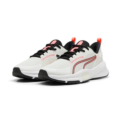 PUMA Kadın PWRFrame TR 3 Wns-Vapor Gray-PUMA Black-Sunset Glow Low Boot 36 - Bedenler: 36 EU, 37 EU, 37.5 EU, 38 EU, 40 EU, 35.5 EU, 38.5 EU, 39 EU