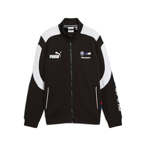 PUMA Kids BMW M Motorsport MT7+ Genç Ceket, PUMA Black, 9-10Y