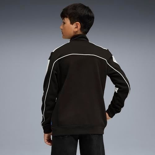 PUMA Kids BMW M Motorsport MT7+ Genç Ceket, PUMA Black, 9-10Y