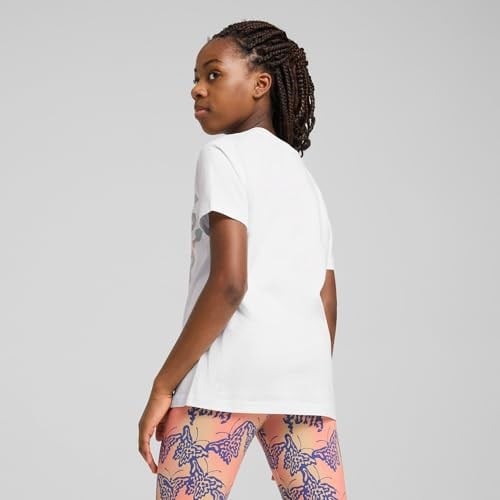 PUMA Kids BUTTERFLY VIBE Genç Logolu Antrenman Tişörtü