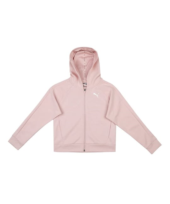 PUMA Kids Modern Sports Genç Kapüşonlu Tam Fermuarlı Ceket