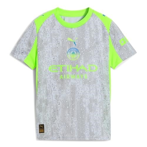 PUMA MCFC 3rd Replica Jr Forma Unisex Çocuk - Seçenekler: 5-6YAŞ, 7-8 Yıl, 9-10 Yıl, 11-12 Yıl, 15-16 YAŞ, 13-14 YAŞ