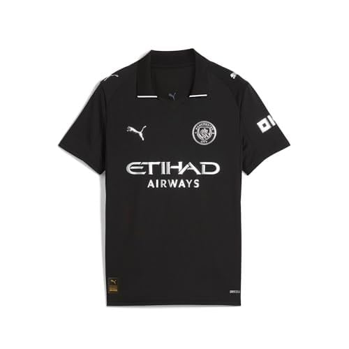 PUMA MCFC Away Replica Jr, Jerseys, Üniseks, Çocuk ve Genç