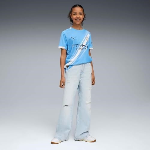 PUMA MCFC Home Jersey Replica Jr Forma Unisex Çocuk - Seçenekler: 7-8 Yıl, 13-14 YAŞ, 11-12 Yıl, 5-6YAŞ, 15-16 YAŞ, 9-10 Yıl