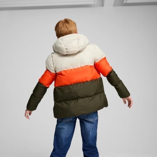 PUMA Poly Hooded Puffer Jacket Polyball Üniseks Yetişkin