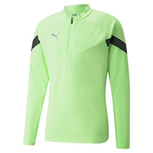Puma Teamfinal Training 1/4 Zip Top Erkek Futbol Antrenman Ceketi 65737520 Yeşil