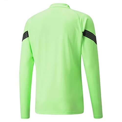 Puma Teamfinal Training 1/4 Zip Top Erkek Futbol Antrenman Ceketi 65737520 Yeşil