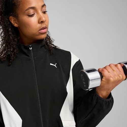 PUMA TRAINING WOVEN JACKET - LONG Mont Kadın
