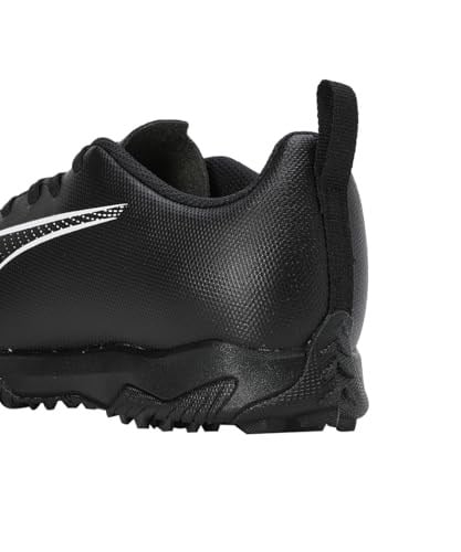 PUMA Ultra 5 Play TT Jr Futbol Ayakkabısı, Siyah Beyaz, 43 EU, Puma Black Puma White, 43 EU