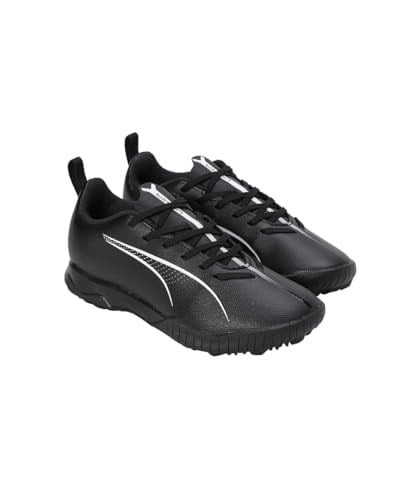 PUMA Ultra 5 Play TT Jr Futbol Ayakkabısı, Siyah Beyaz, 43 EU, Puma Black Puma White, 43 EU