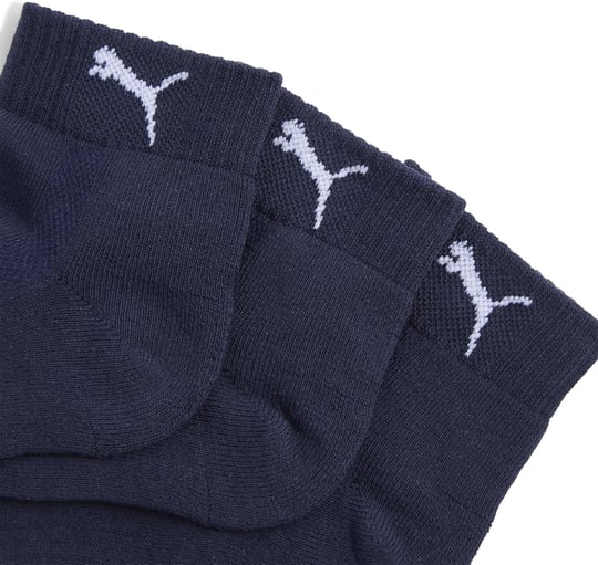 PUMA Üniseks Cushioned Quarter çorap (3lü paket)